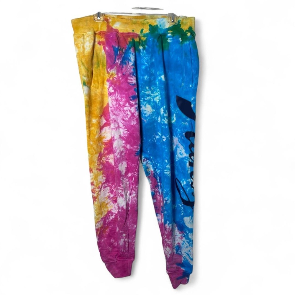 Runtz Worldwide multicoloured tie-dye sweatpants Size L #tie-dye #sweatpants